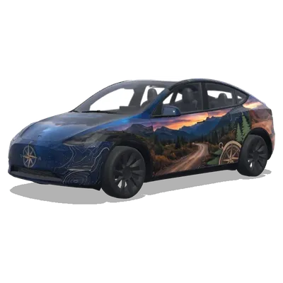 True Escape (True escape) – Tesla Model Y Wrap