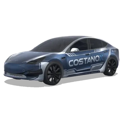 Costanox品牌定制 – 特斯拉 Model 3 涂装