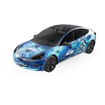 Stellar Blade – Tesla Model 3 Wrap