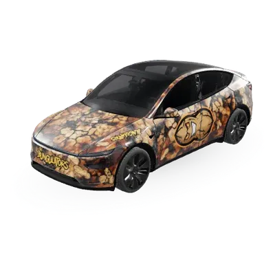 TheBurntPeanut – Tesla Model Y Wrap