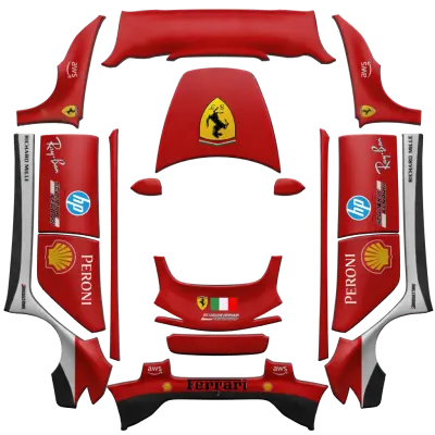 페라리 2026 F1 (Ferrari 2026 F1) – 테슬라 Model 3 랩핑