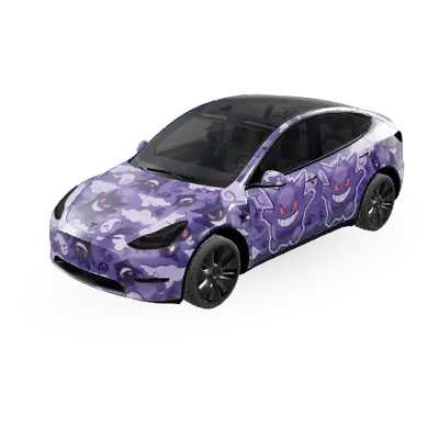 Gengar – Tesla Model Y wrap