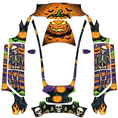 Halloween – Tesla Model 3 wrap
