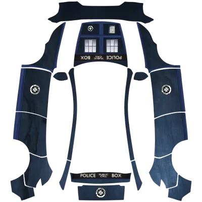 Tardis – Tesla Model Y Wrap