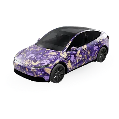 Hase (🐰) – Tesla Model Y Wrap