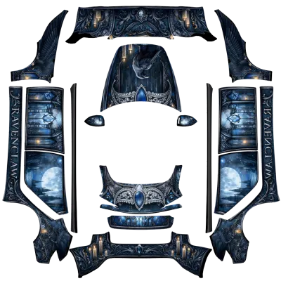 拉文克劳（HP-Ravenclaw） – 特斯拉 Model 3 涂装