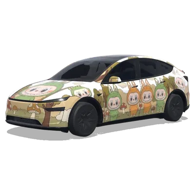 Labubu – Tesla Model Y L Wrap
