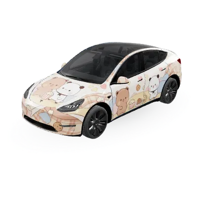 Dudu & Bubu – Tesla Model Y Wrap