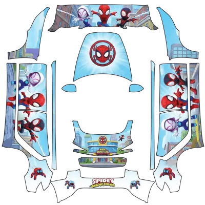 Spidey – Tesla Model 3 wrap