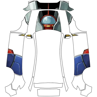 魔神Z（MazingerZ） – 特斯拉 Model Y 塗裝