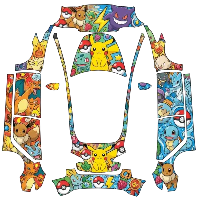 포켓몬 (Pokemon) – 테슬라 Model 3 랩핑