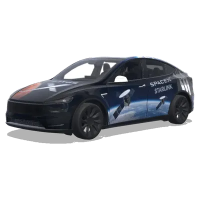 스페이스X (SpaceX) – 테슬라 Model Y 랩핑