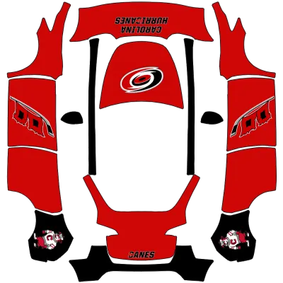 Carolina Hurricanes – Tesla Model Y wrap