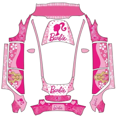 바비 (Barbie) – 테슬라 Model 3 랩핑