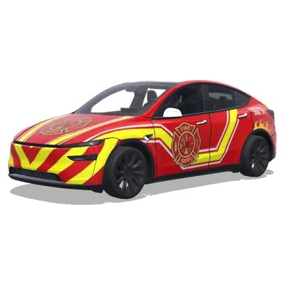火焰紋章紅 – 特斯拉 Model Y 塗裝