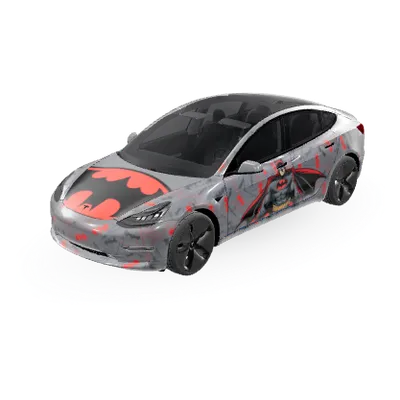 Batman – covering Tesla Model 3