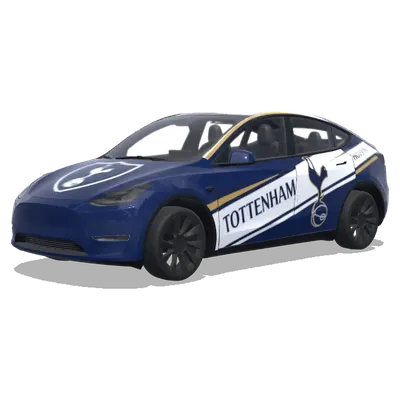 Тоттенхэм Хотспур (Tottenham hotspur) – оклейка Tesla Model Y