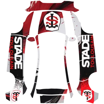 스타드 툴루쟁 (Stade Toulousain) – 테슬라 Model Y 랩핑