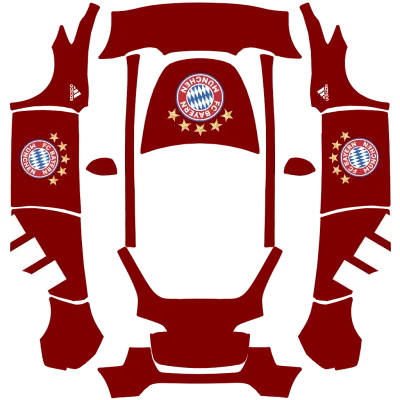 FC Bayern – Tesla Model Y wrap