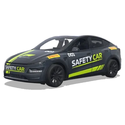 F1 Safety Car (F1 safety car design) – оклейка Tesla Model Y