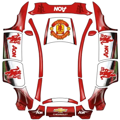 Manchester United – Tesla Model Y L Wrap