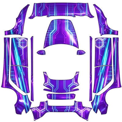 創（Tron） – 特斯拉 Model 3 塗裝