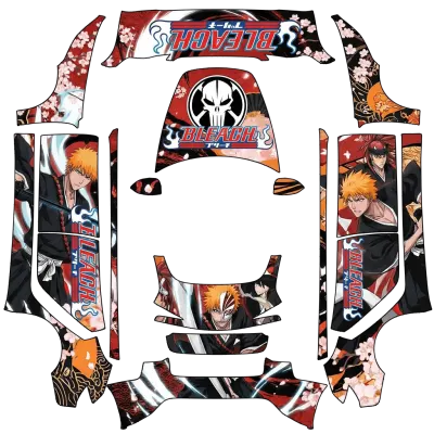 블리치 (Bleach) – 테슬라 Model 3 랩핑