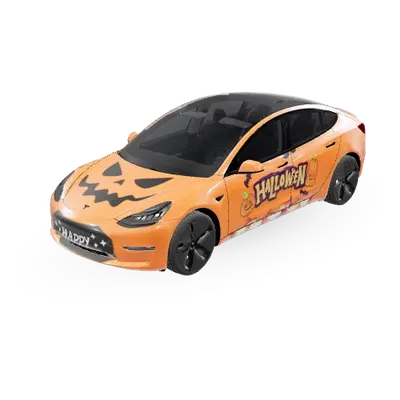 Halloween (HALLOWEEN) – covering Tesla Model 3