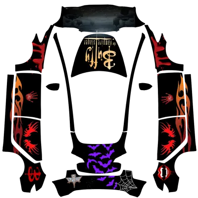 吸血鬼獵人巴菲（Buffy update 1） – 特斯拉 Model 3 塗裝