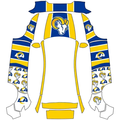 LA Rams – Tesla Model Y wrap