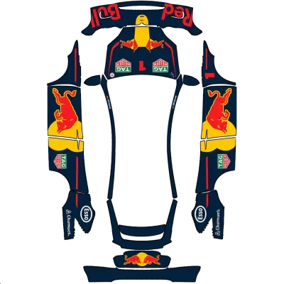 F1 Red Bull (F1 Redbull) – Tesla Model X Wrap