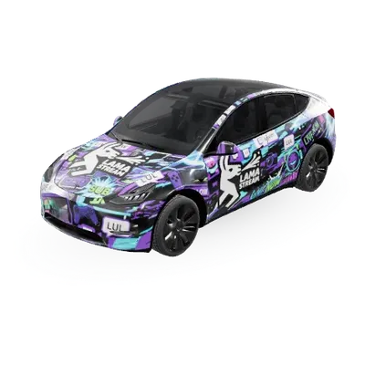 LAMASTREAM – テスラ Model Y ラッピング
