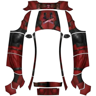 데드풀 슈팅 (Deadpool - Pew Pew) – 테슬라 Model Y 랩핑