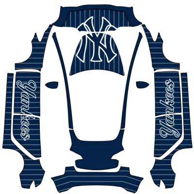 Yankees de New York (NYY Yankees) – covering Tesla Model 3