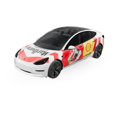 アイルトン・セナ I (Ayrton Senna I) – テスラ Model 3 ラッピング