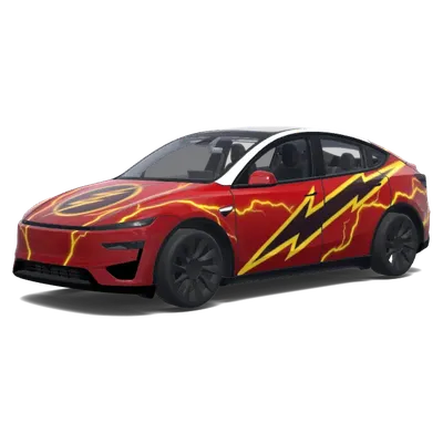 플래시 라이트닝 볼트 랩 – 테슬라 Model Y 랩핑