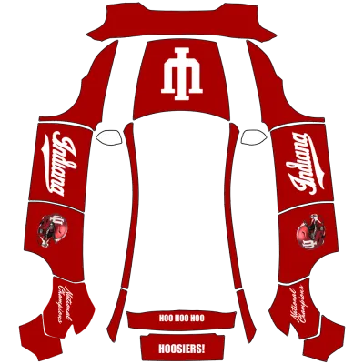 印第安納大學（Indiana Hoosiers） – 特斯拉 Model Y 塗裝