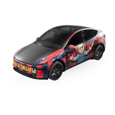 Chucky – Tesla Model Y wrap