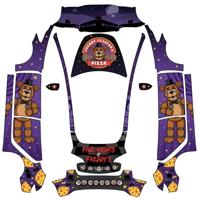 파이브 나이트 (Five nights) – 테슬라 Model 3 랩핑
