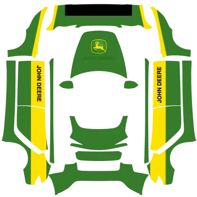 존 디어 (John Deere) – 테슬라 Model 3 랩핑
