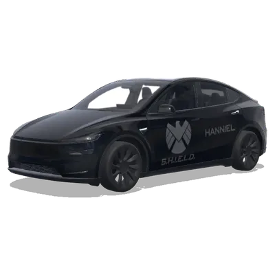 SHIELD 마트 블랙 – 테슬라 Model Y 랩핑