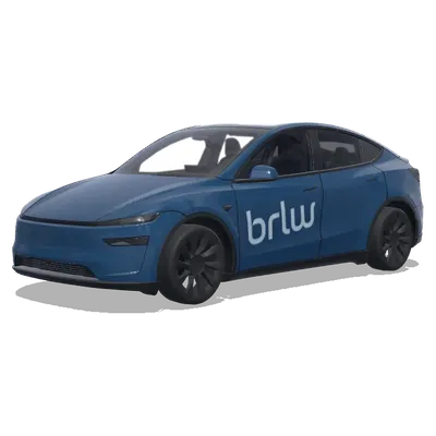 BRLW Navy – Tesla Model Y wrap