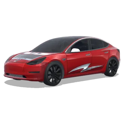 i want mac truck from pixer cars – Tesla Model 3 wrap