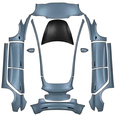 M neu (M new) – Tesla Model 3 Wrap
