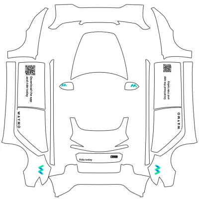 Waymo – Tesla Model 3 wrap