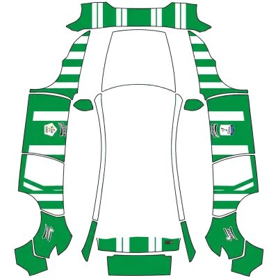Atlético Nacional (Atletico Nacional) – Tesla Model Y Wrap