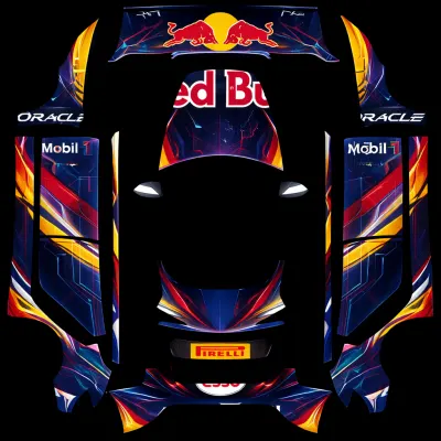 Redbull-Esso – Tesla Model 3 wrap