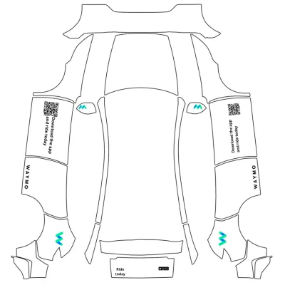 Waymo – Tesla Model Y wrap