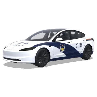 Chinesische Polizei (中国警车) – Tesla Model 3 Wrap