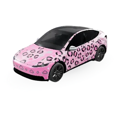 Y2K Gepard (Y2k cheetah) – Tesla Model Y Wrap